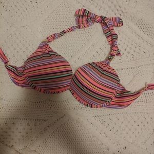 Striped Bikini Top